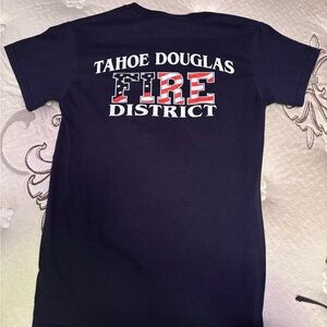 Tahoe Douglas fire department tshirt